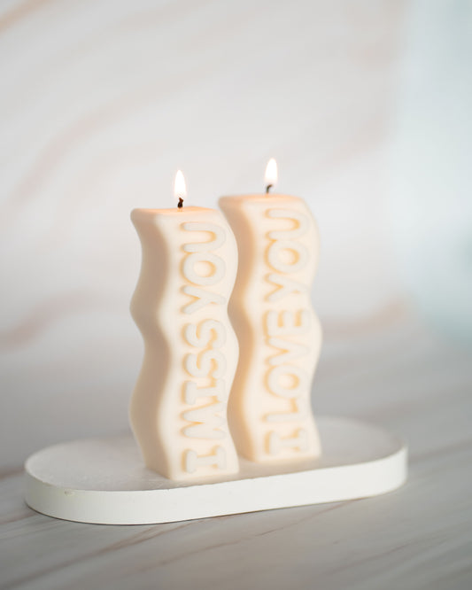 Candle Decor - I Miss You - Blow My Wick