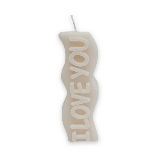 Candle Decor - I Love You - Blow My Wick