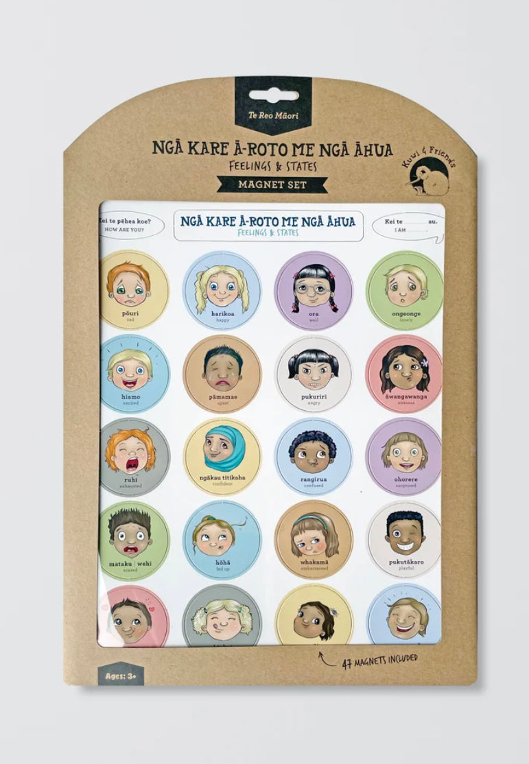 Magnet Set - Te Reo Māori - Feelings & States